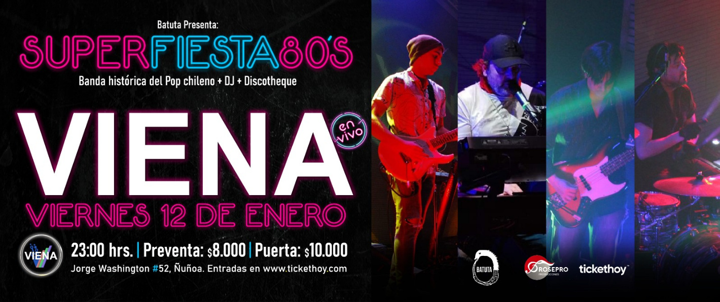 VIENA, SUPER FIESTA 80'S