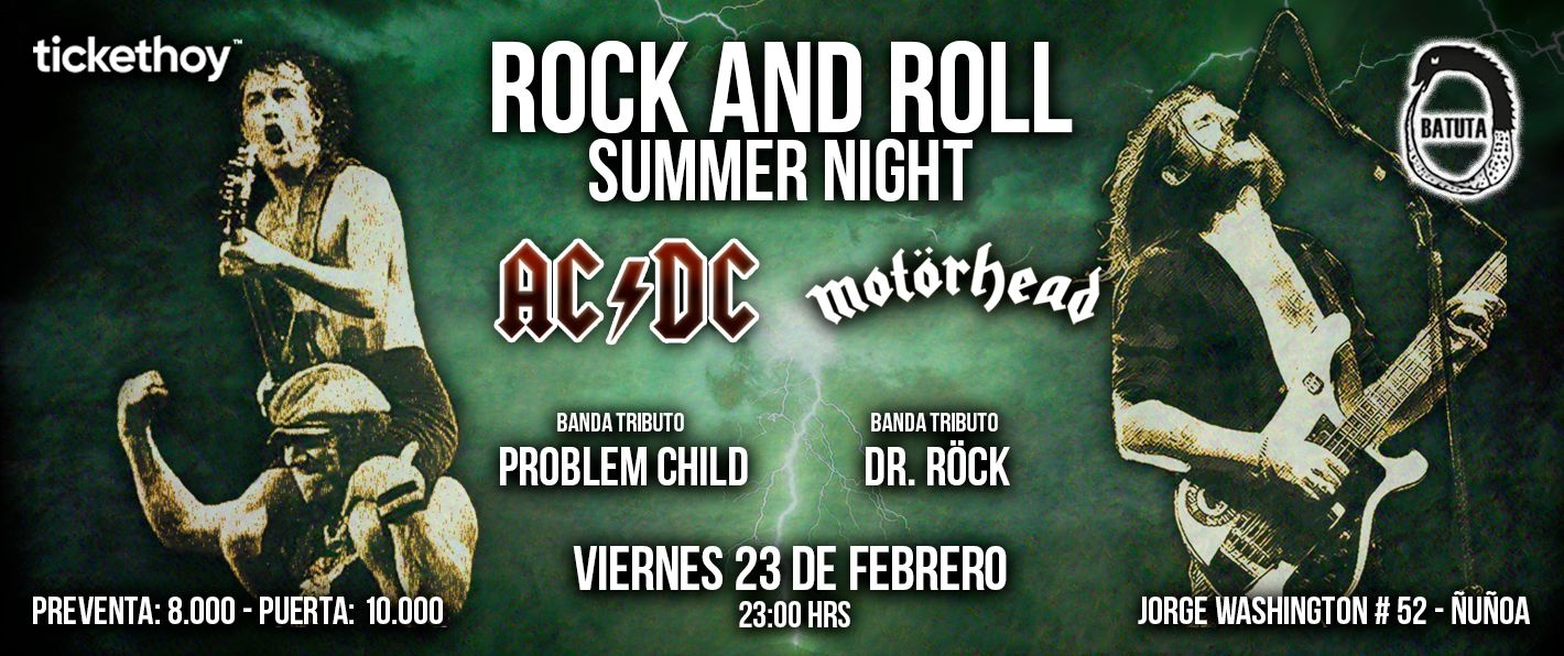 ROCK AND ROLL SUMMER NIGHT