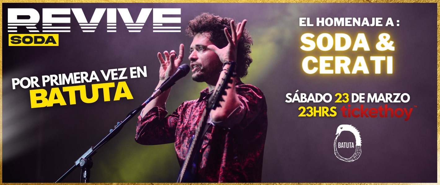 REVIVE SODA EN BATUTA