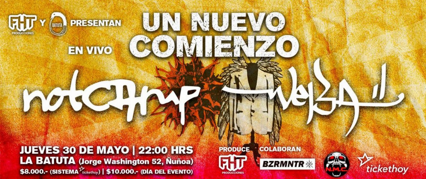 NOTCAMP + WEIZA Y EL REGRESO DEL NU METAL A CHILE