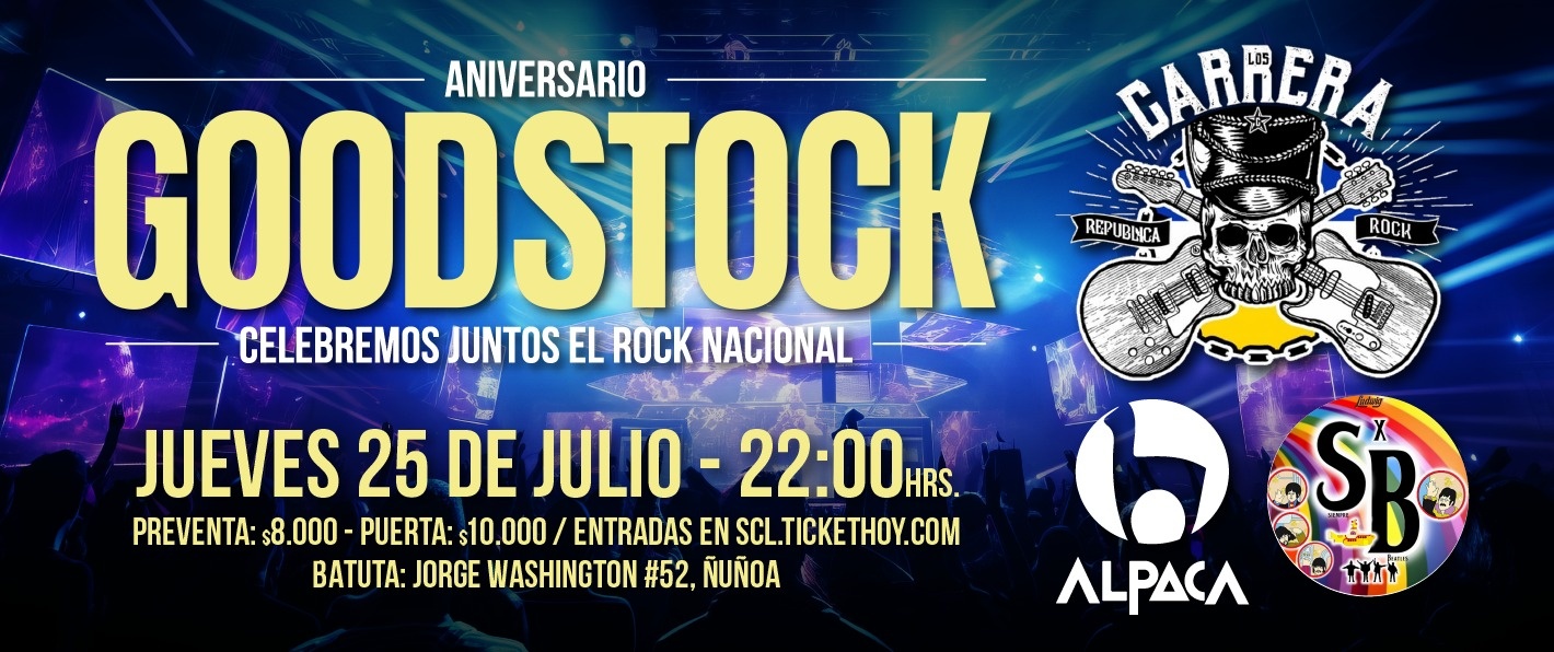 ANIVERSARIO GOODSTOCK