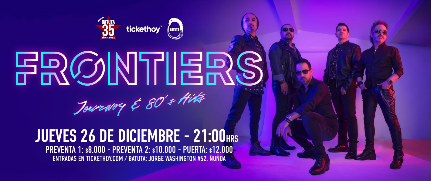 FRONTIERS VUELVE A BATUTA