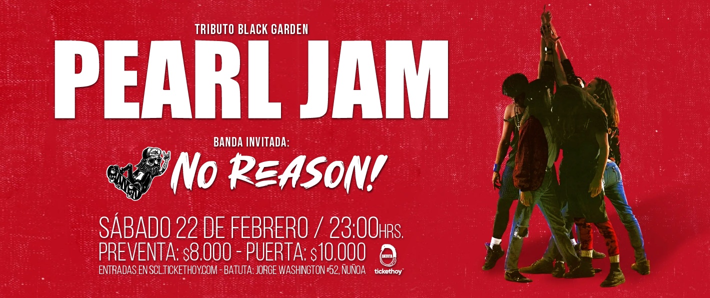 BLACK GARDEN, TRIBUTO A PEARL JAM