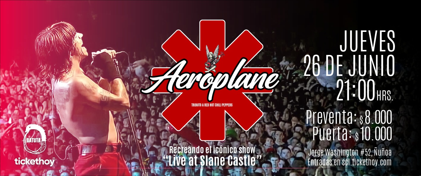 RED HOT CHILI PEPPERS - LIVE AT SLANE CASTLE