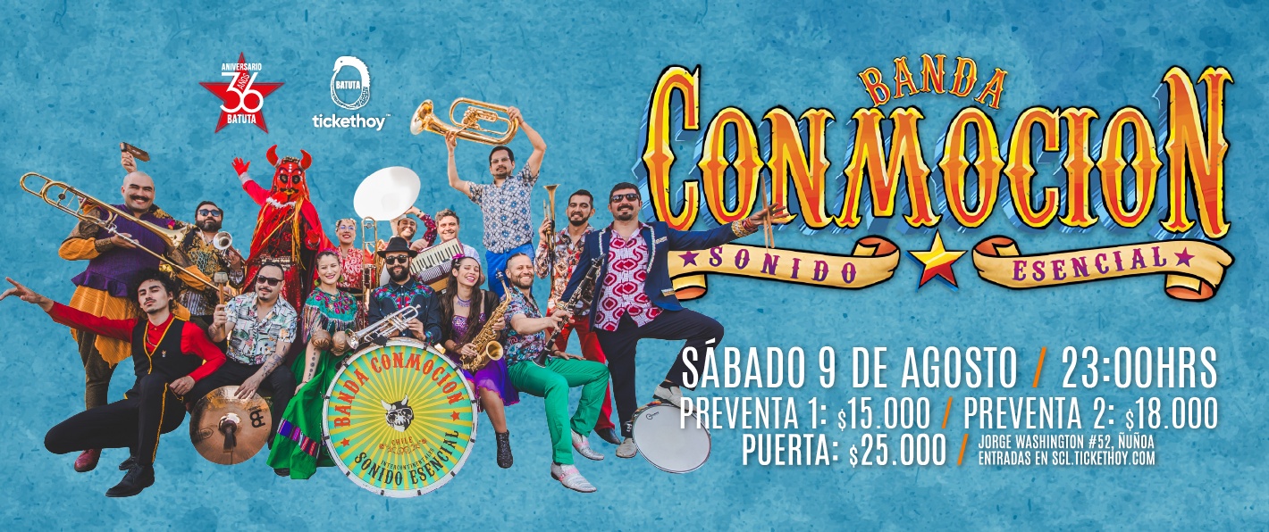 BANDA CONMOCIÓN EN ANIVERSARIO BATUTA