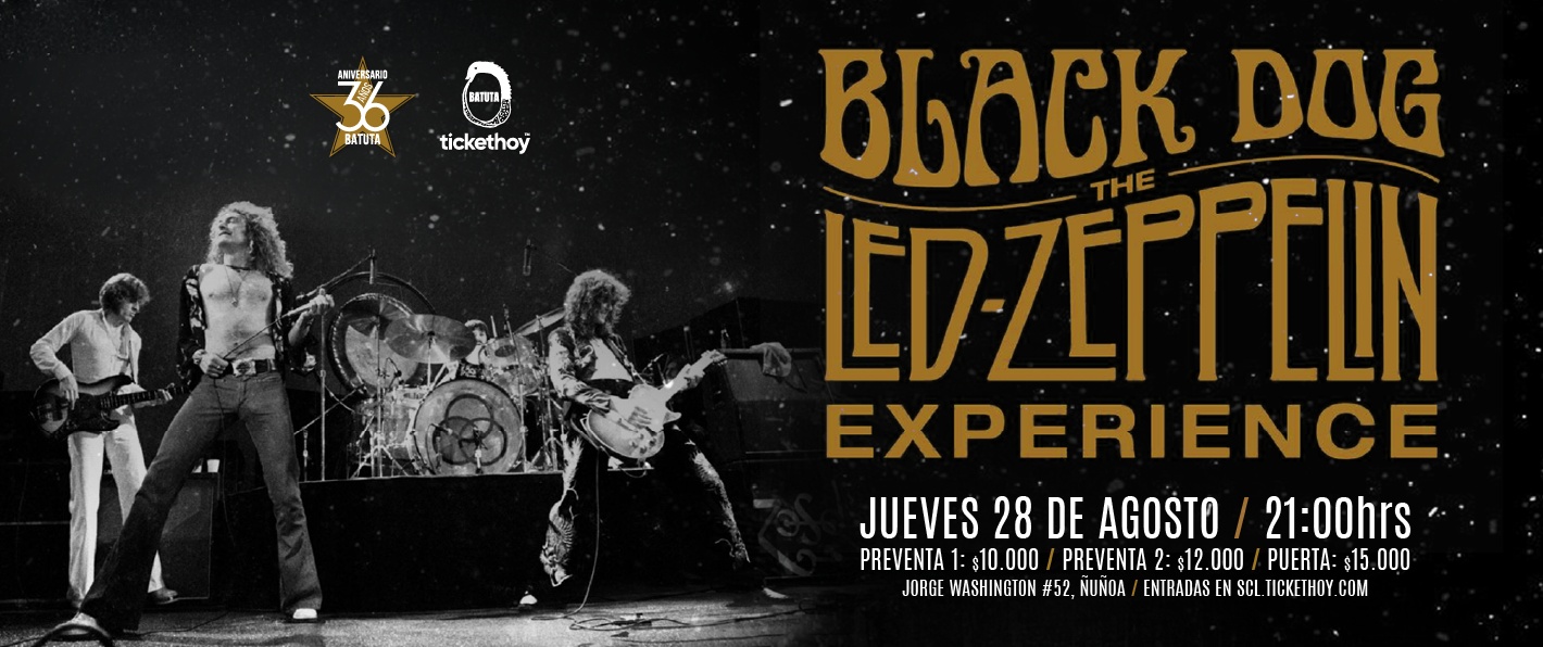 BLACK DOG - ANIVERSARIO BATUTA