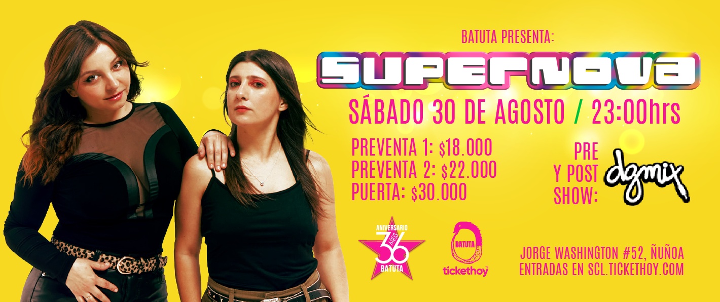 SUPERNOVA LLEGA A BATUTA