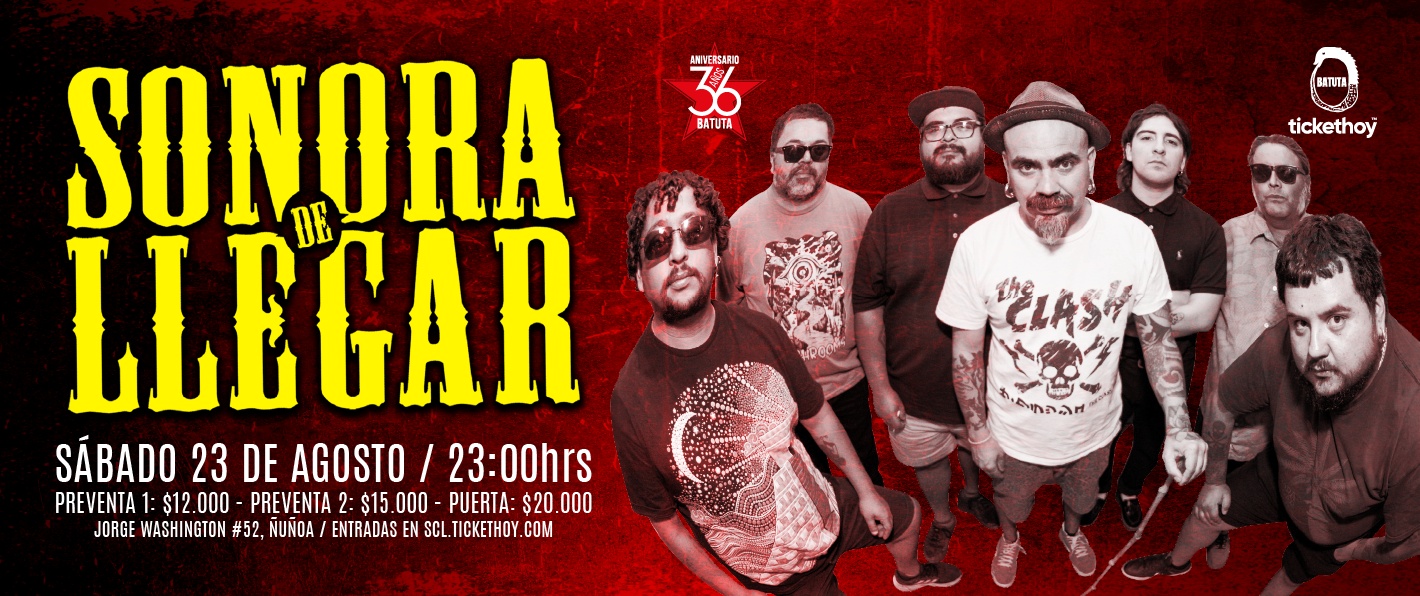 SONORA DE LLEGAR ANIVERSARIO BATUTA