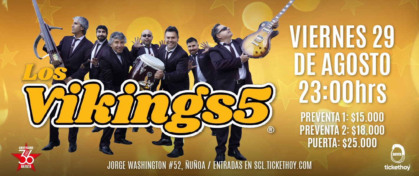 LOS VIKINGS 5 EN ANIVERSARIO BATUTA