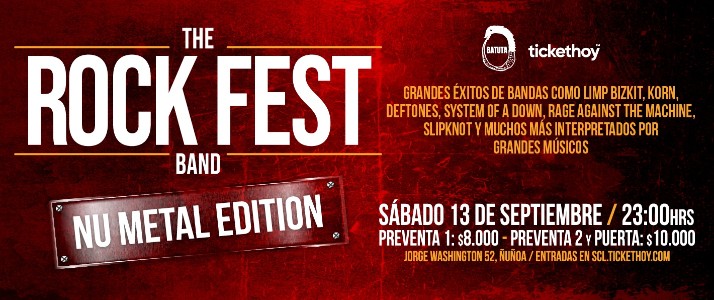 ROCK FEST BAND – NU METAL EDITION