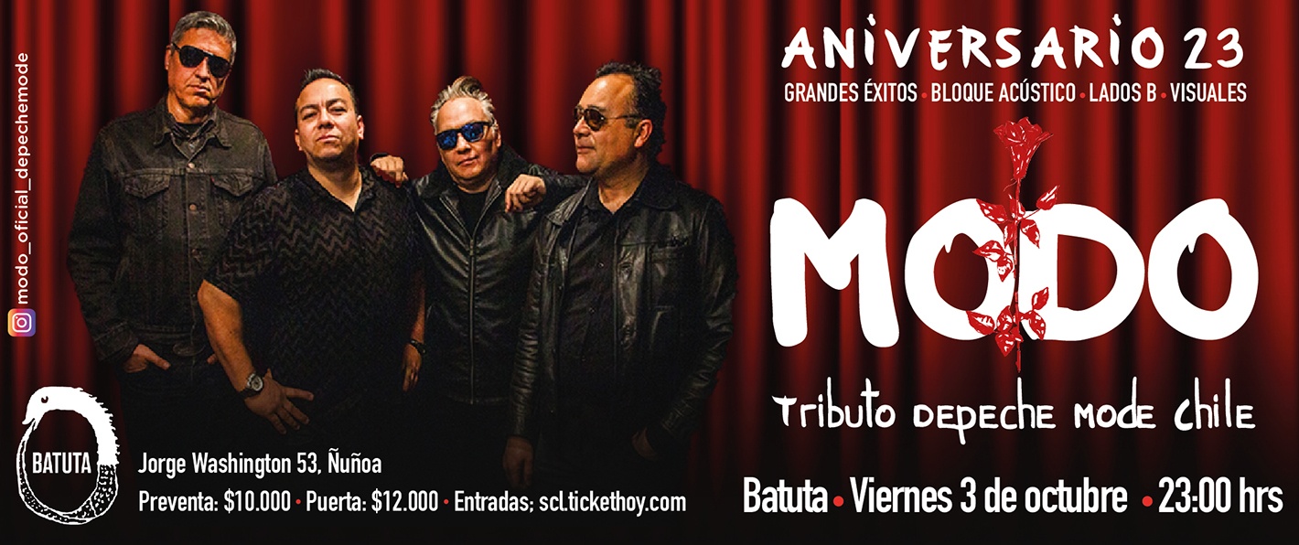MODO – 23° ANIVERSARIO
