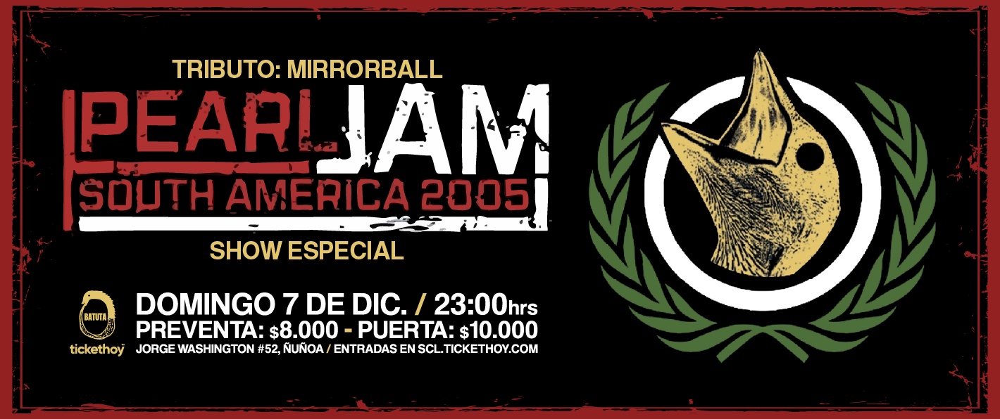 PEARL JAM - SOUTH AMERICA 2005
