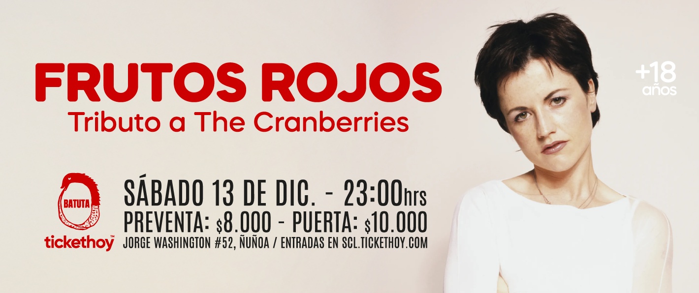 THE CRANBERRIES BY FRUTOS ROJOS