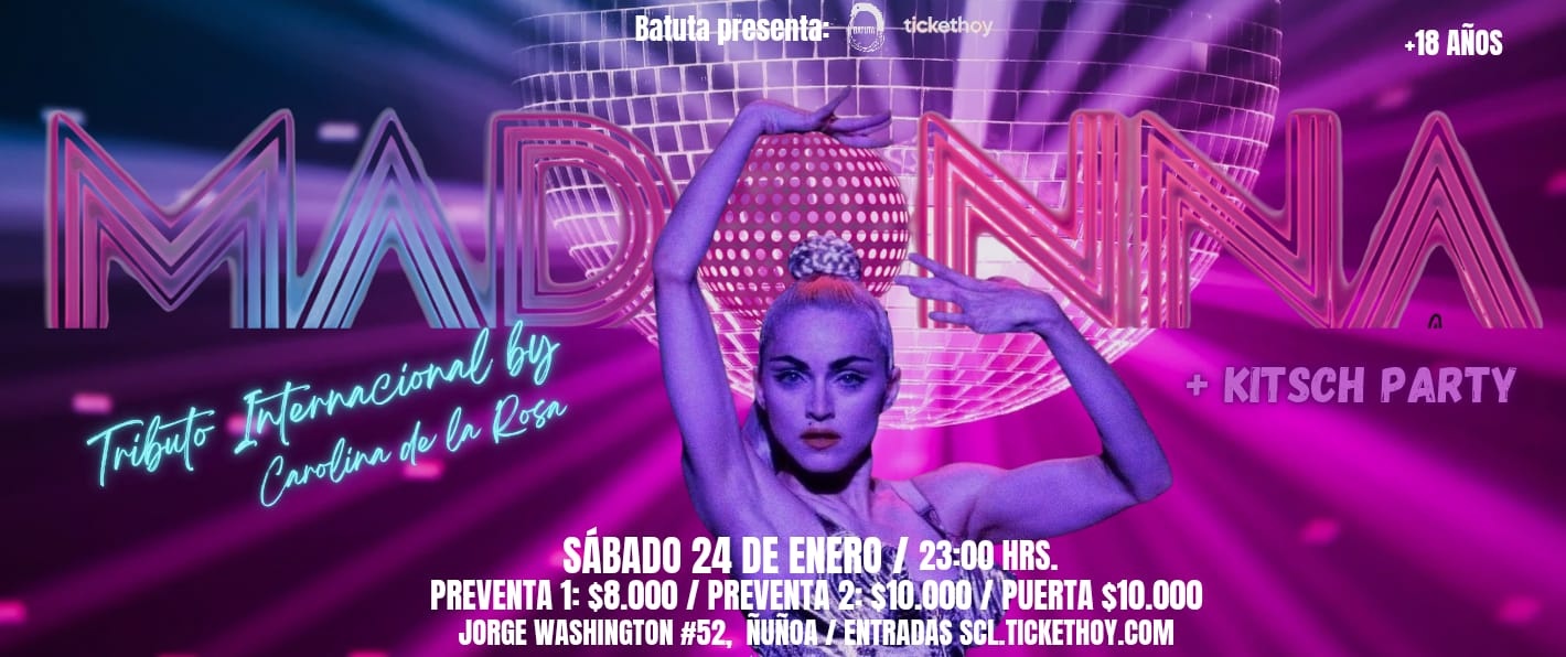 MADONNA CELEBRATION: UN VIAJE POR LA HISTORIA DE LA REINA DEL POP