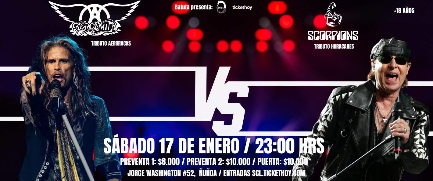 AEROSMITH vs SCORPIONS: UNA NOCHE ÉPICA EN BATUTA