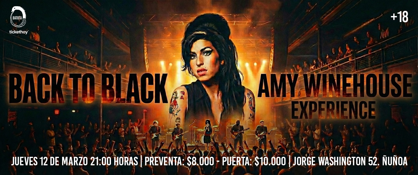 BACK TO BLACK: LA REENCARNACIÓN DE AMY WINEHOUSE