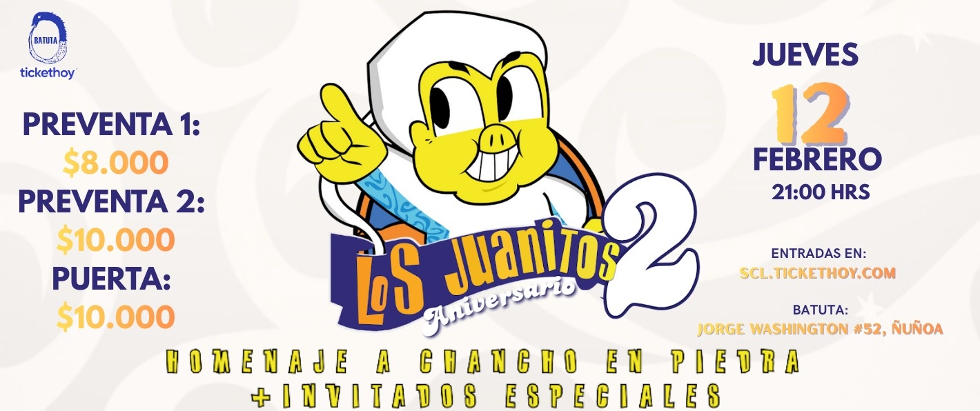 LOS JUANITOS HOMENAJE A CHANCHO EN PIEDRA + INVITADOS ESPECIALES