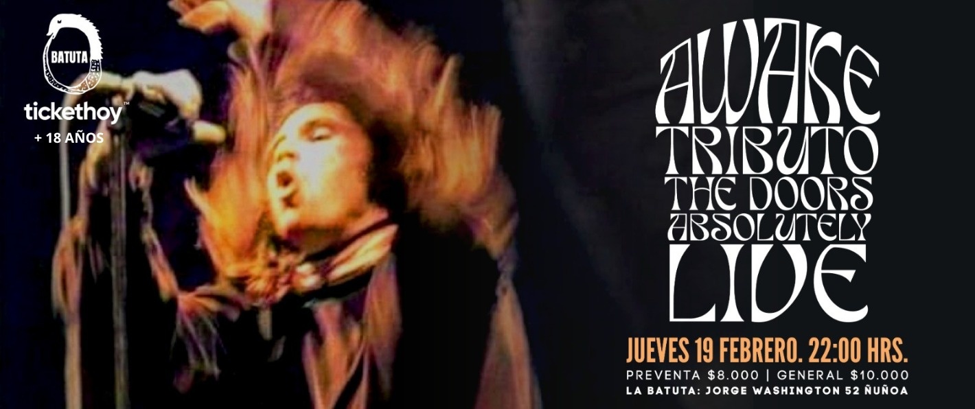 AWAKE TRIBUTO A THE DOORS ABSOLUTELY LIVE