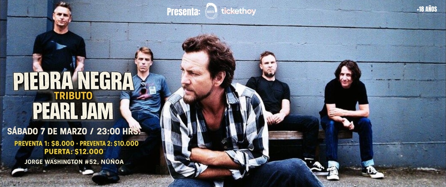 PEARL JAM, TRIBUTO EN VIVO