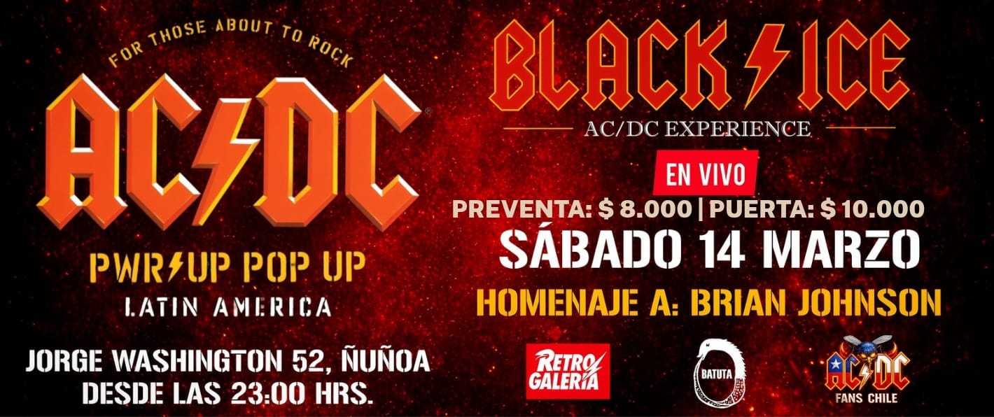 BLACKICE – AC/DC EXPERIENCE HOMENAJE BRIAN JOHNSON
