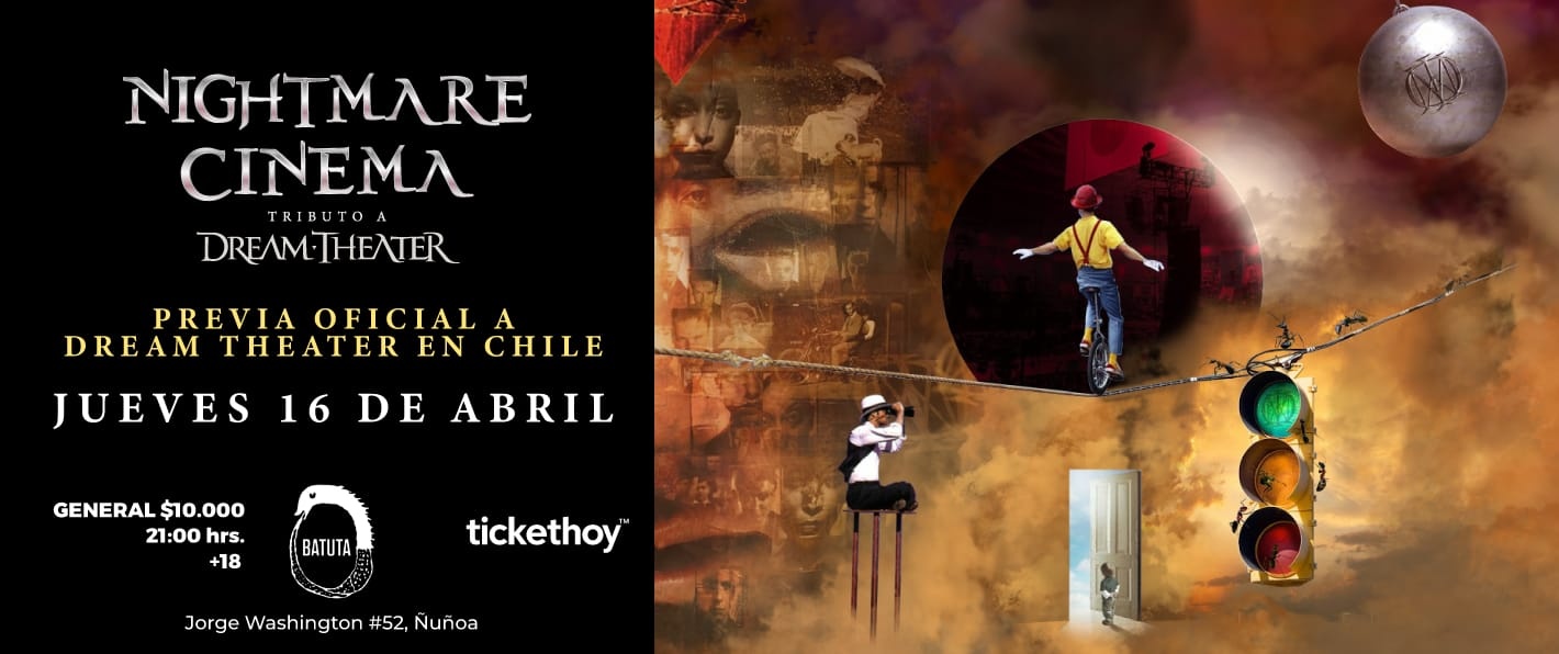 PREVIA AL CONCIERTO DREAM THEATER EN CHILE