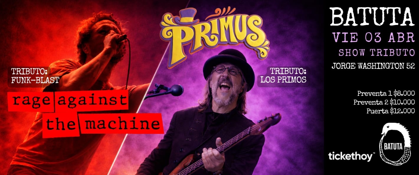 RATM + PRIMUS – TRIBUTO EN VIVO