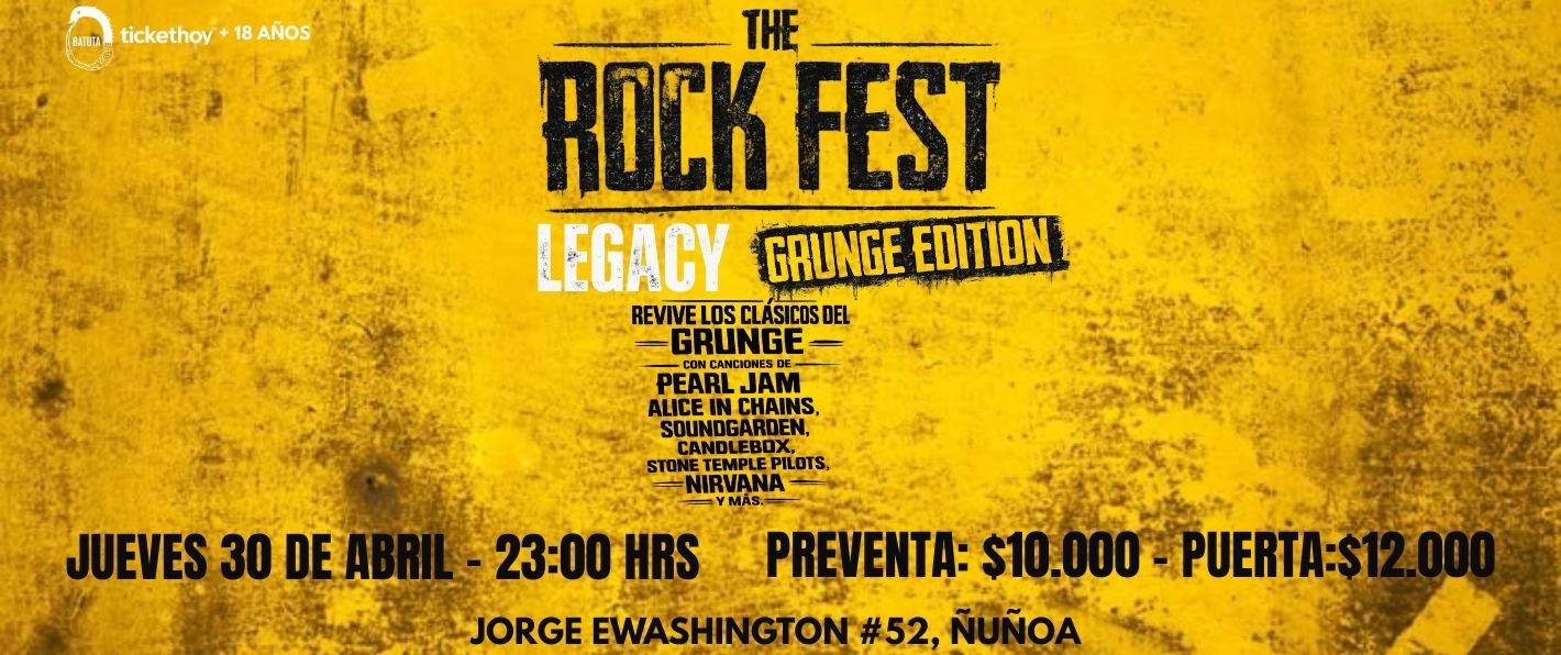 ROCK FEST - GRUNGE EDITION