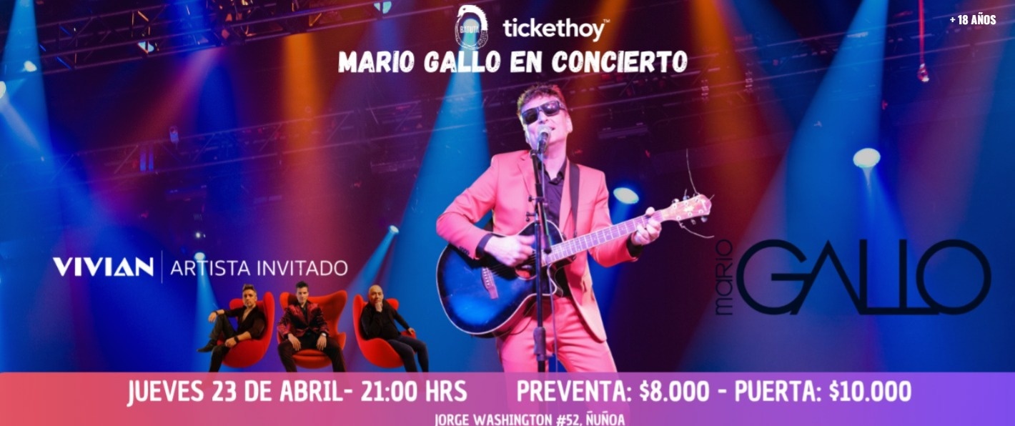MARIO GALLO EN CONCIERTO