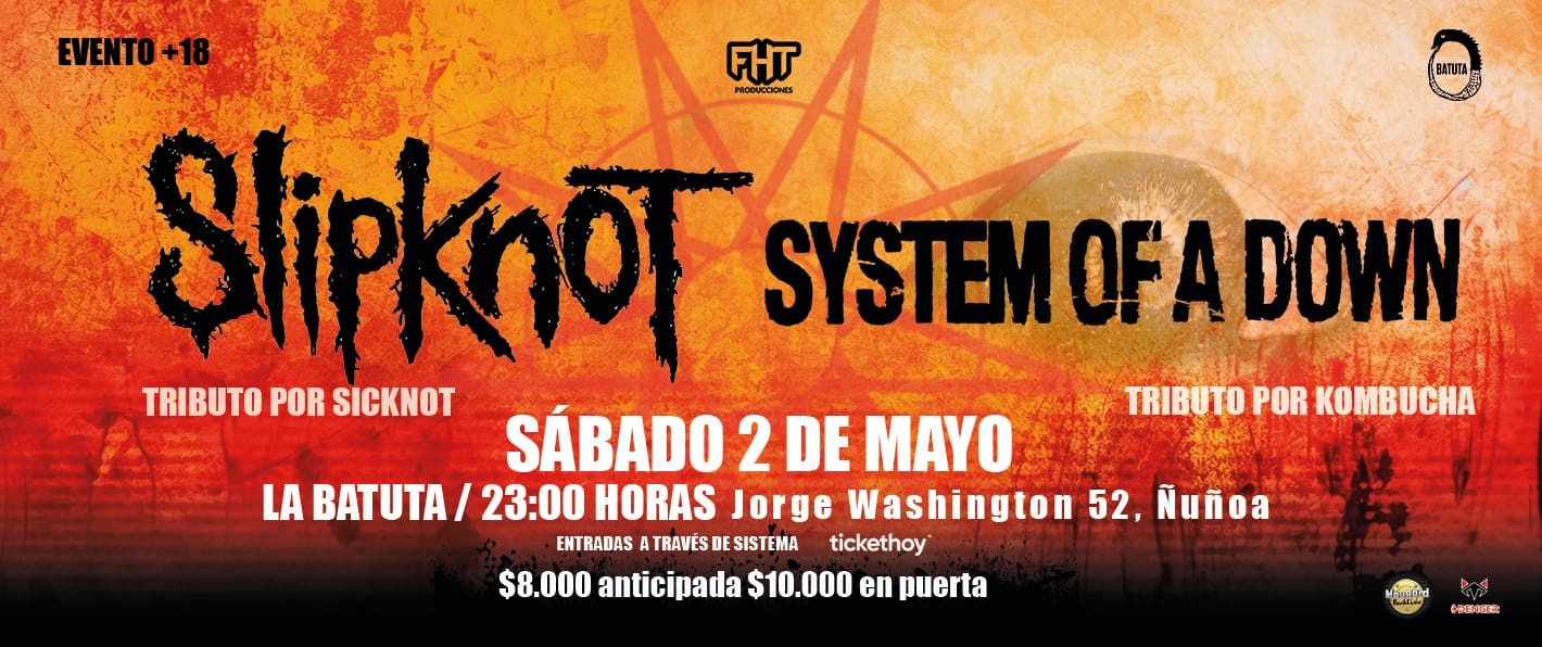SICKNOT EN VIVO – TRIBUTO A SLIPKNOT