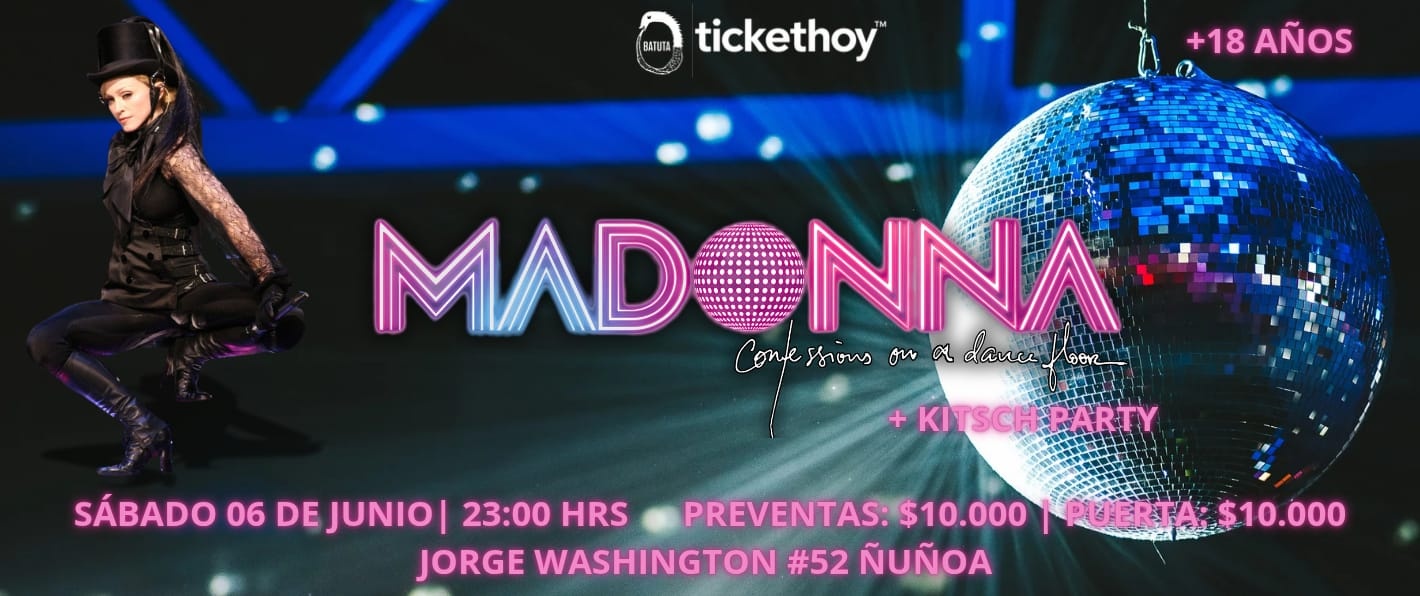 LA REINA DEL POP EN BATUTA