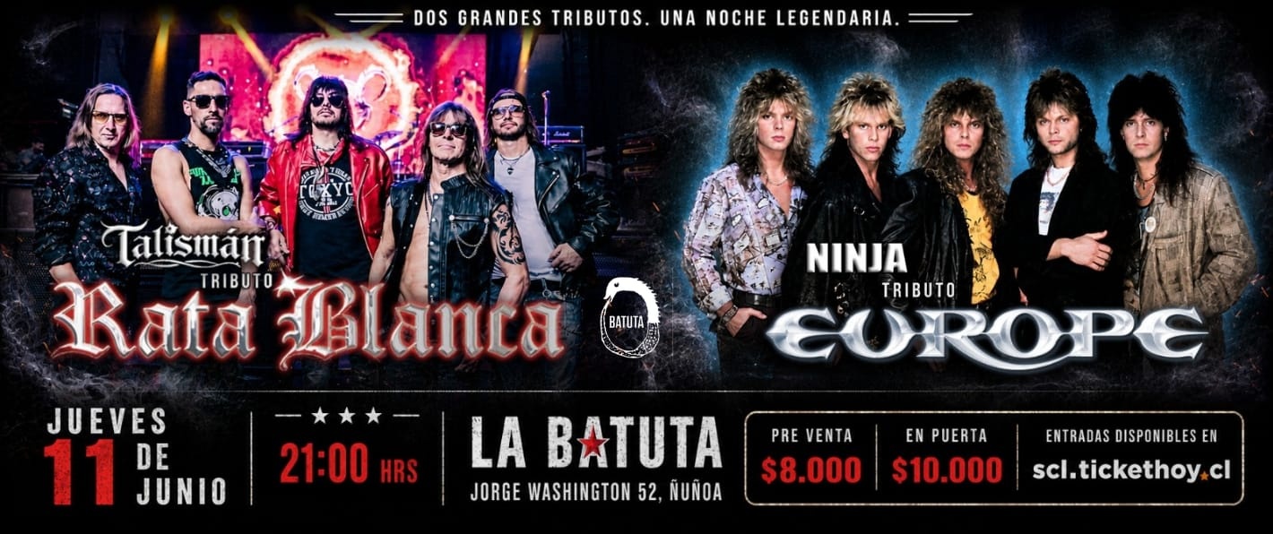 NOCHE DE RATA BLANCA Y EUROPE EN BATUTA