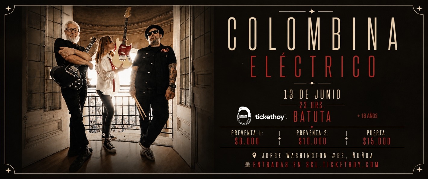 COLOMBINA ELÉCTRICO – DESPEDIDA A EUROPA