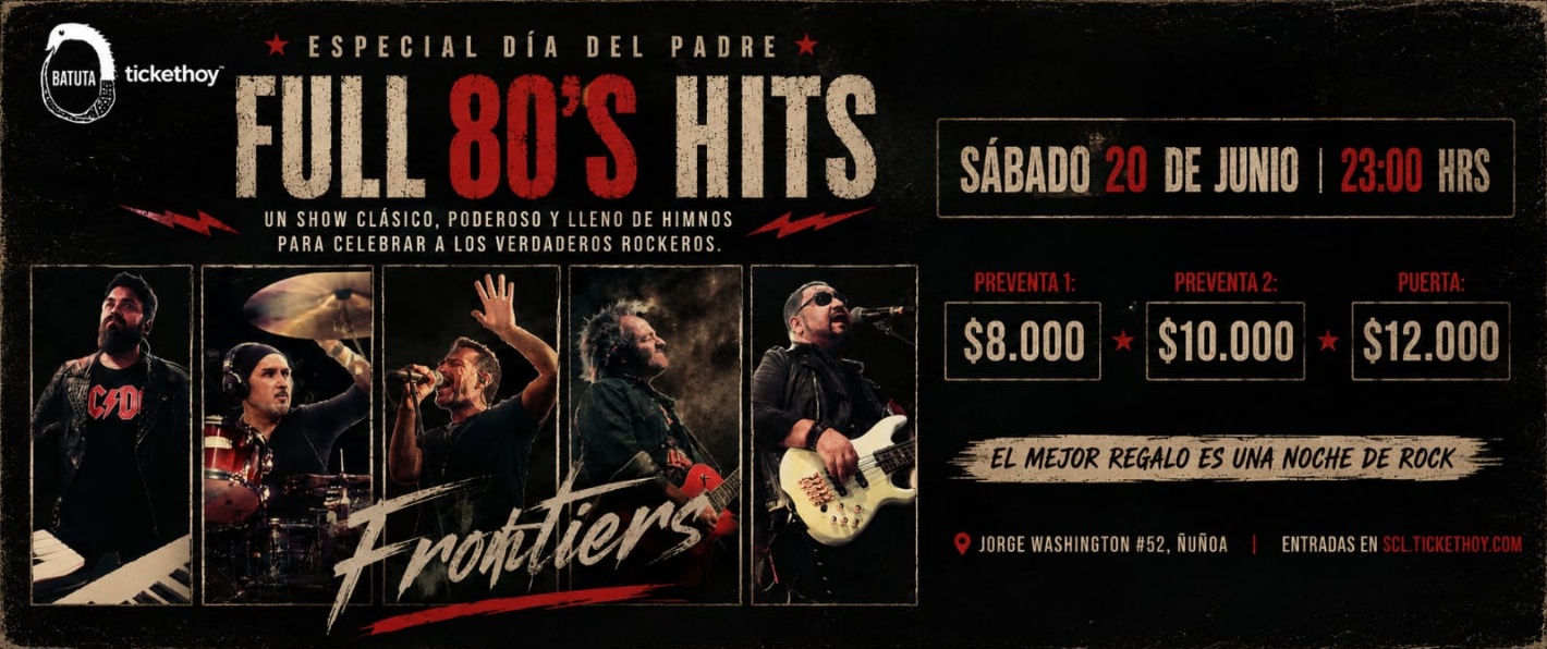 FULL 80’s HITS – ESPECIAL DÍA DEL PADRE