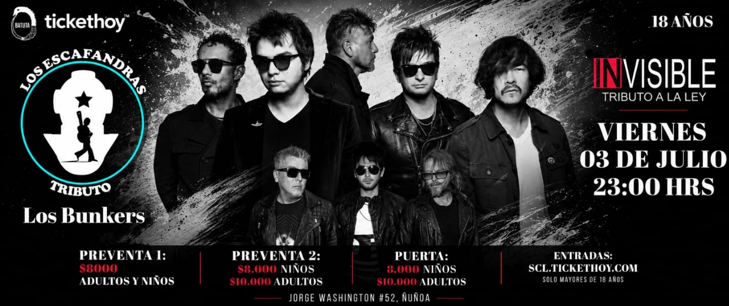 LOS BUNKERS & LA LEY: UNA NOCHE DE HIMNOS, ROCK Y NOSTALGIA EN BATUTA