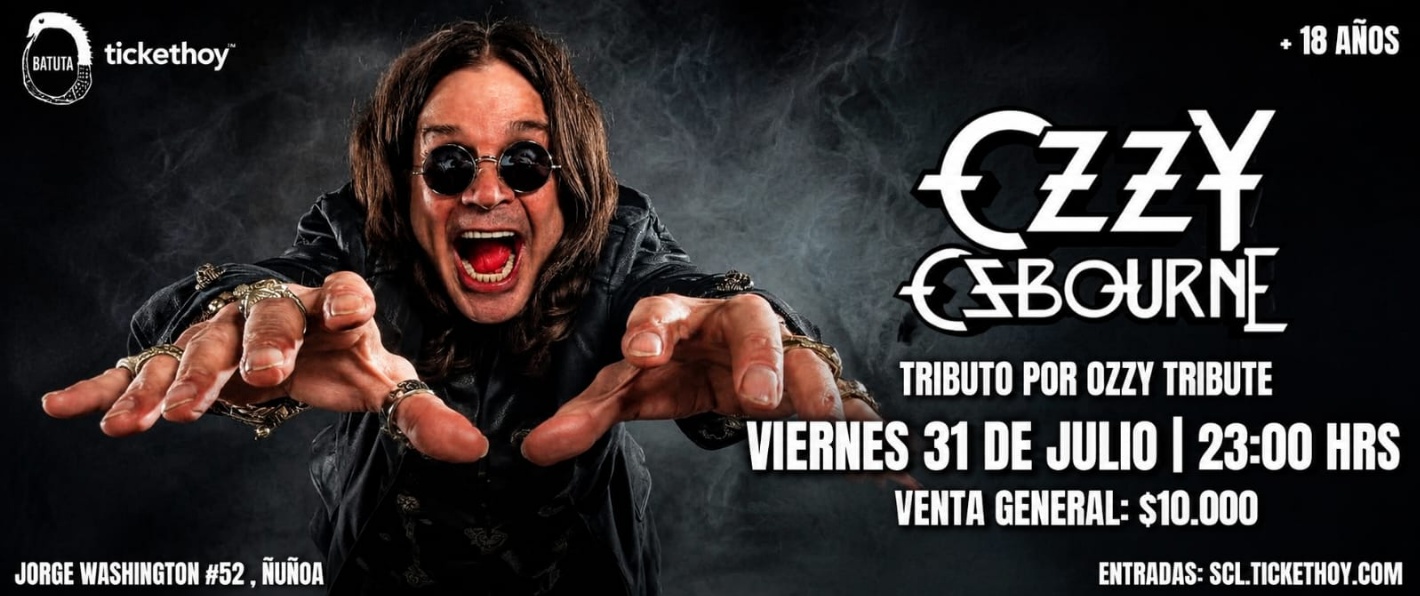 BATUTA PRESENTA: OZZY OSBOURNE TRIBUTE