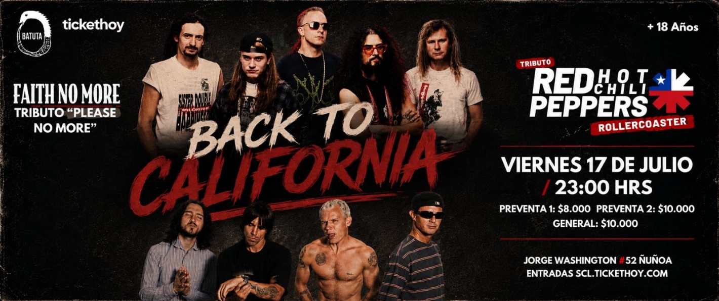 BACK TO CALIFORNIA