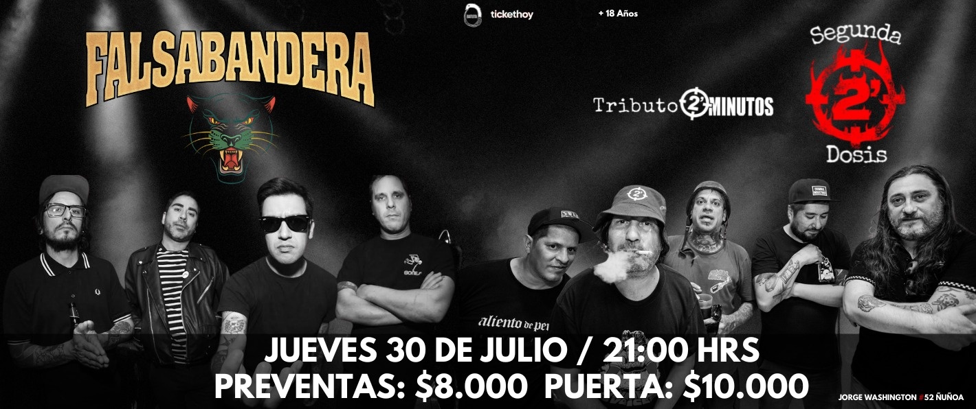 FALSABANDERA + SEGUNDA DOSIS DE PUNK