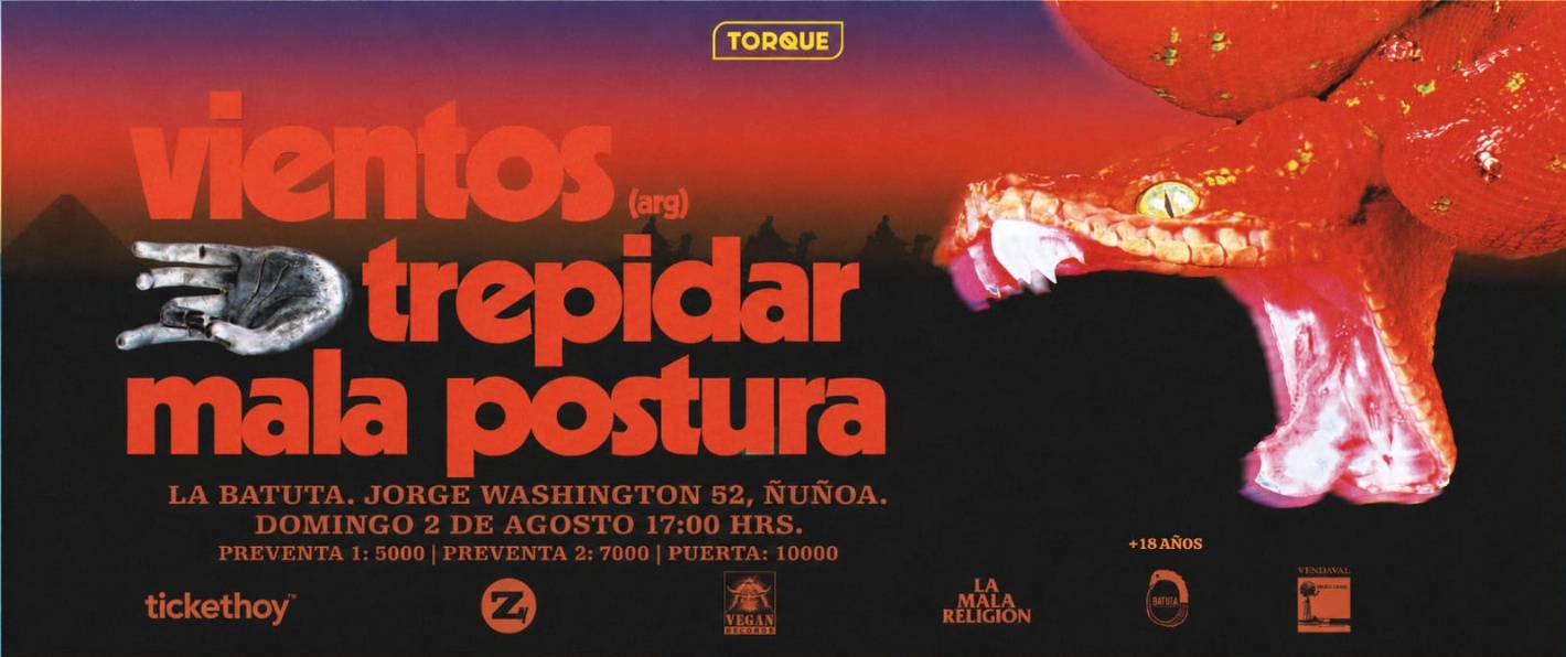 VIENTOS JUNTO A MÚSICA NACIONAL EN BATUTA.