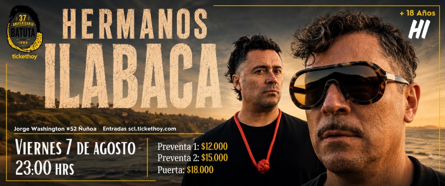 HERMANOS ILABACA - MES DE ANIVERSARIO, 37 AÑOS DE BATUTA.