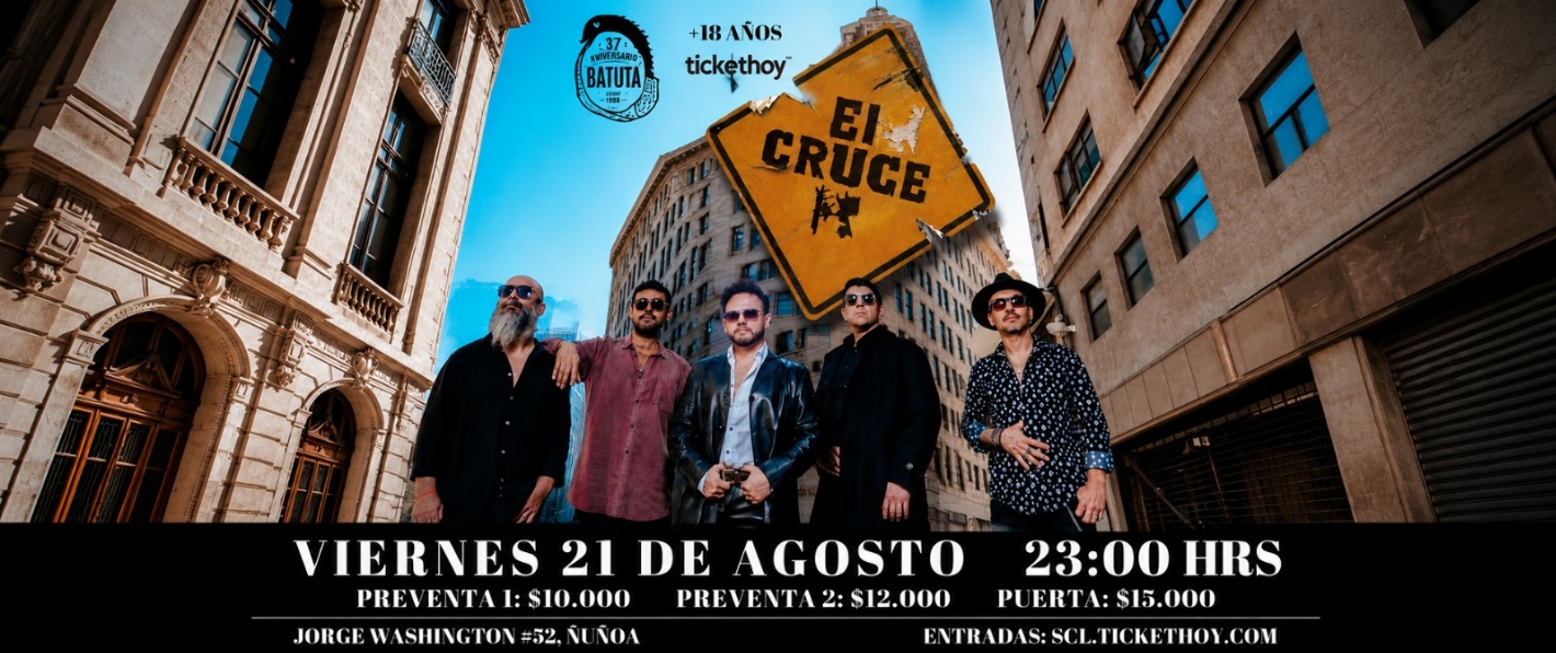 EL CRUCE - MES DE ANIVERSARIO, 37 AÑOS DE BATUTA.