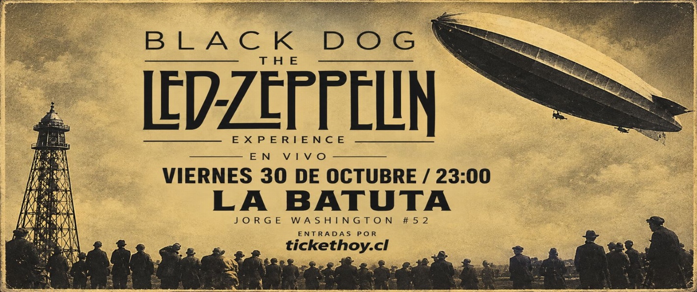 NOCHE ZEPPELIN: TRIBUTO EN VIVO POR BLACK DOG