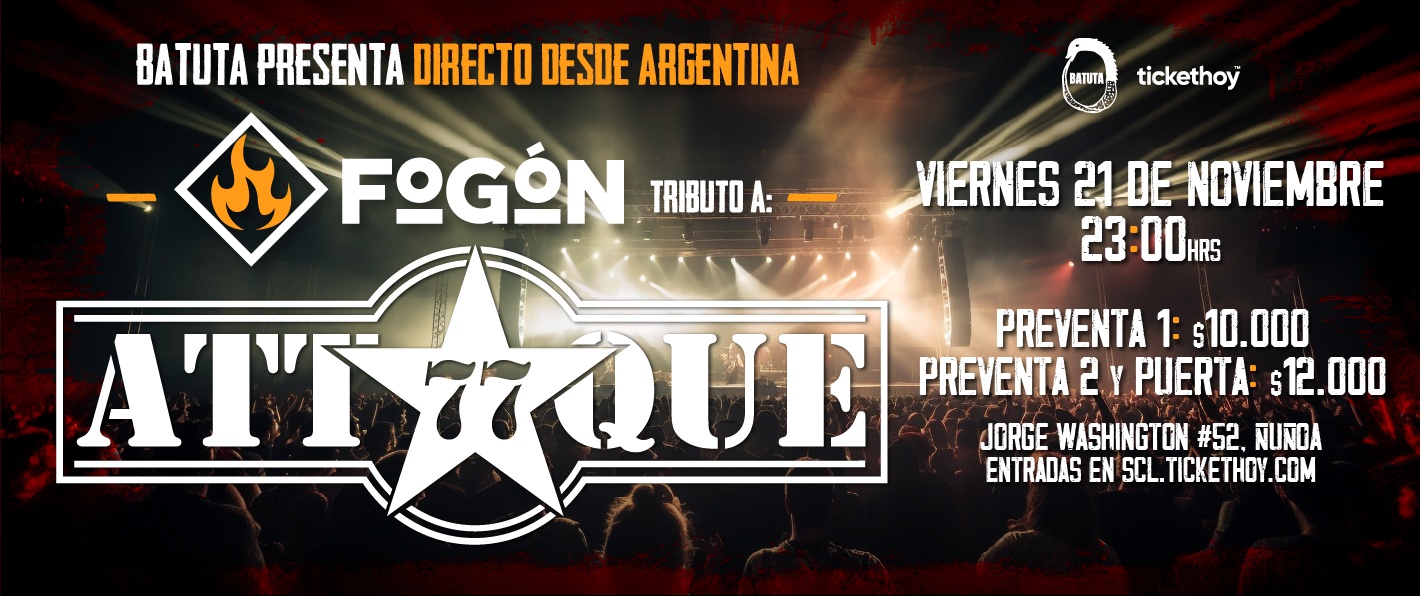 FOGÓN - TRIBUTO A ATTAQUE77