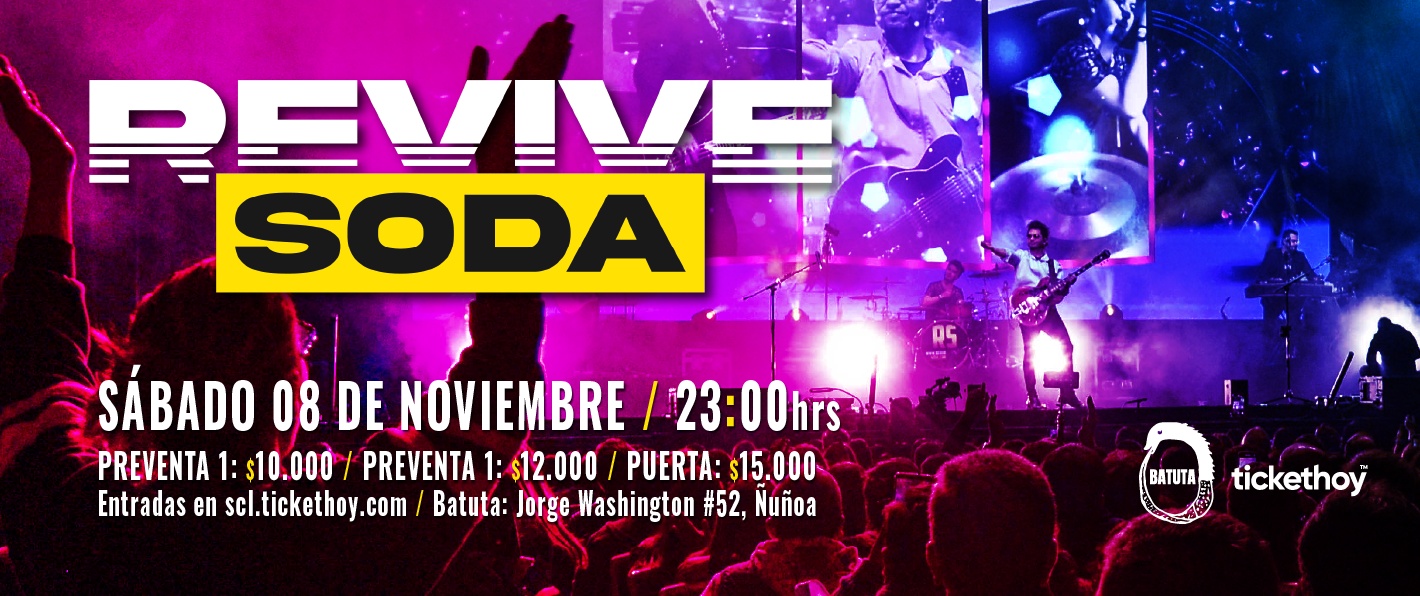 REVIVE SODA – EL REGRESO
